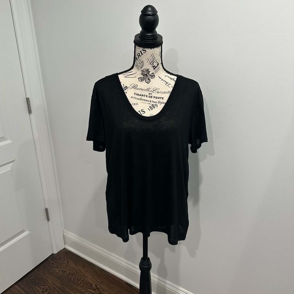 Express Relaxed Tee (Black) L